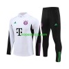 Bayern München Tränings Sweatshirtställ Vit 2023/24
